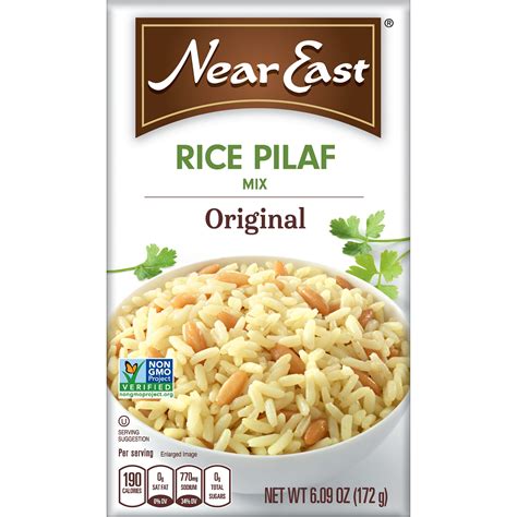 Amazon Com Near East Rice Pilaf 6 09 Oz Pack Of 1 Rice Produce Everything Else