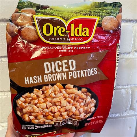 Amazon Com Ore Ida Diced Potato Hash Brown Potatoes Gluten Free Potatoes Crispy Golden Certified Kosher 60 Calories And Ready Set Gourmet Donate A Meal Program 6