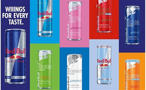 Amazon Com Red Bull Energy Drink Variety Pack Red Bull Red Yellow