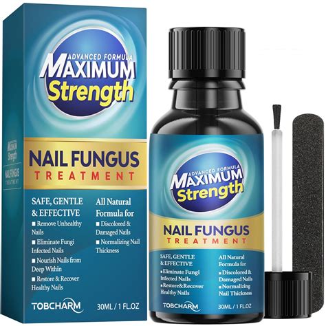 Amazon Com Toenail Fungus Treatment Extra Strength Effective Antifungal Nail Repair Solution With Tea Tree Oil For Toenail Nail Fungus Fast Acting Treatment For Damaged Nails Ingrown Toenail