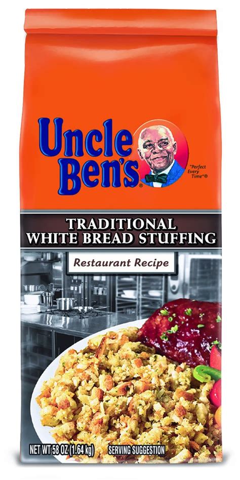 Amazon Com Uncle Ben S Traditional White Bread Stuffing Mix 58 Ounce Jerky And Dried Meats Everything Else