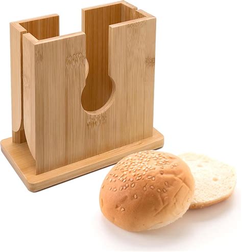 Amazon Com Wood Bagel Slicer Holder The Original Wooden Bagel Slicer