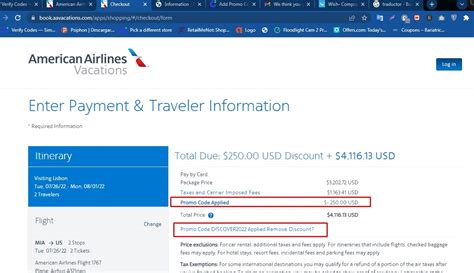 American Airlines Promo Codes
