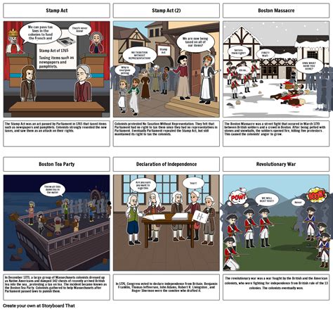 American Revolution Storyboard By 6F80cf26