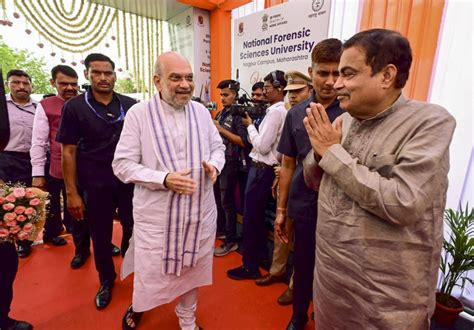 Amit Shah Lays Foundation Stone Of National Forensic Science University Amit Shah Lays Foundation Stone Of National Forensic Science University