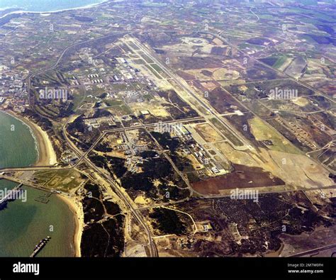 An Aerial View Of Naval Station Rota Base Naval Station Rota