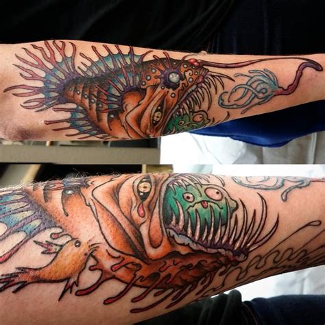 Angler Fish Tattoo Best Ink Karly Angler Fish Tattoo Best Ink Karly