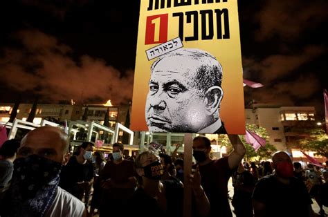 Angry Israelis Keep Up Weekly Protests Against Netanyahu Daily Sabah