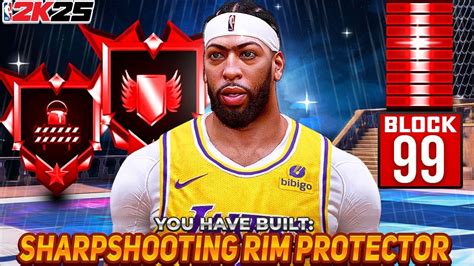 Anthony Davis Build Legend Paint Patroller Is Insane On Nba2k25 Youtube