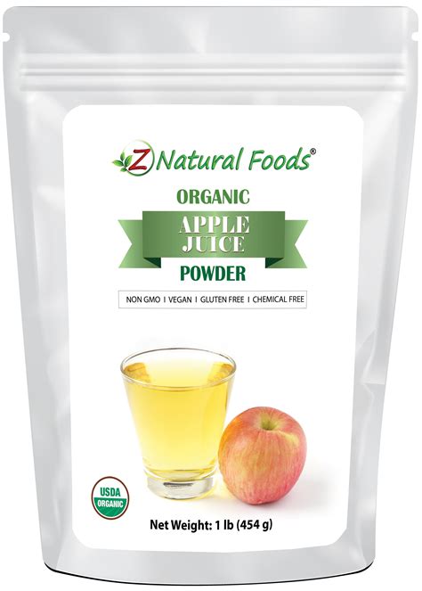 Apple Juice Powder Organic 1 Lb