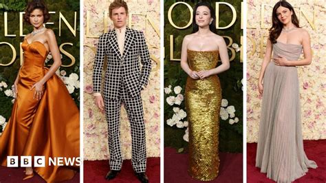 Ariana Grande Zendaya And Timoth E Chalamet Walk Golden Globes Red Carpet