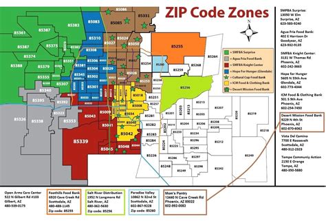 Arizona Zip Codes For Phoenix