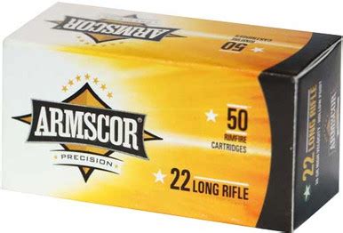 Armscor 22 Long Rifle Precision Standard Velocity Standard Velocity