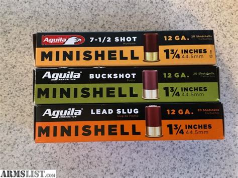 Armslist For Sale 12 Gauge Mini Shells All 3 Boxes For 125 00 Armslist For Sale 12 Gauge Mini Shells All 3 Boxes For 125 00