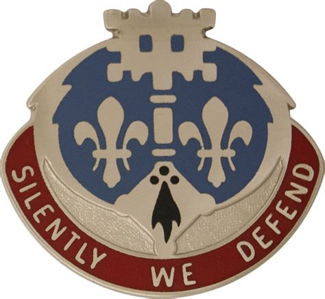 Army Crest 204Th Military Intelligence Battalion Motto Silently We Defend
