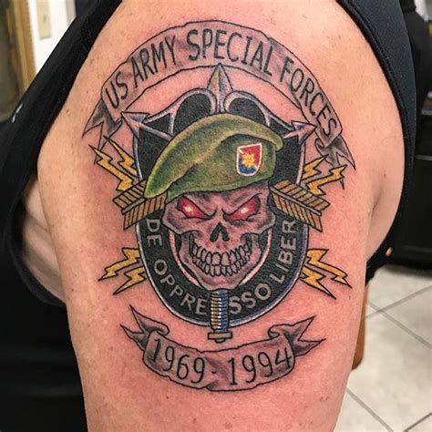 Army Delta Force Tattoo