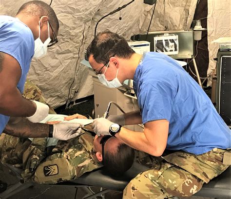 Army Dentists Hone Readiness Skills In The Field Article The United