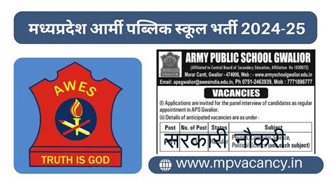 Army Public School Vacancy 2024 Army Public School Vacancy 2024