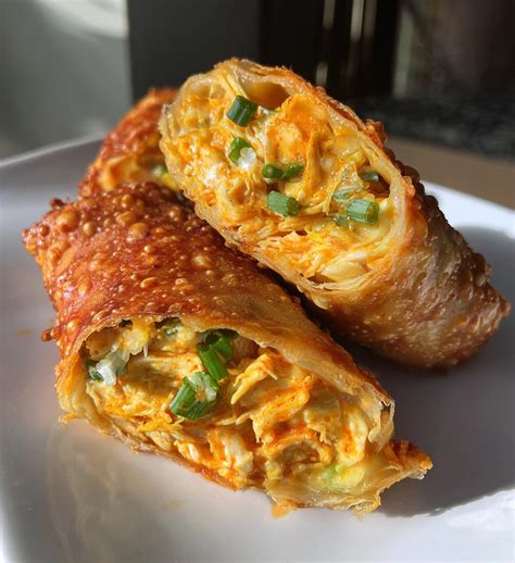 Arnie S Gourmet Buffalo Chicken Egg Rolls