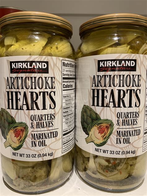 Artichoke Hearts In Jar