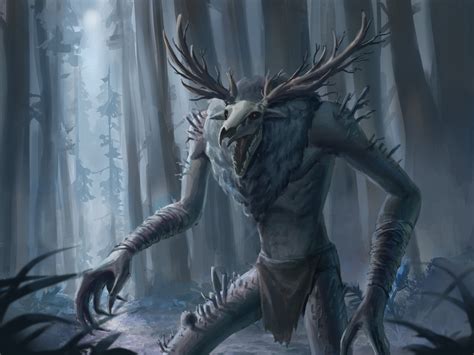 Artstation The Wendigo