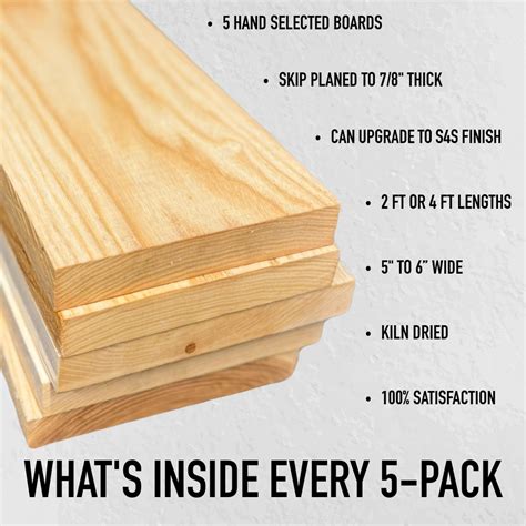 Ash 4 4 5 Pack The Knotty Lumber Co