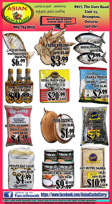 Asian Cash Amp Carry Flyer June 21 To 27