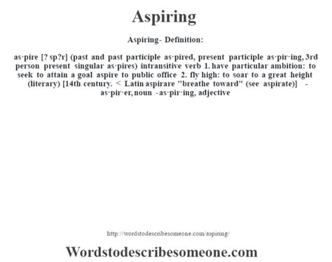 Aspiring Meaning And Usage At Milla Slessor Blog