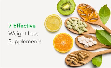 Assessing 7 Vitamins And Supplements For Weight Loss