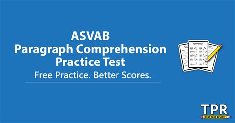 Asvab Paragraph Comprehension Practice Test Updated 2026