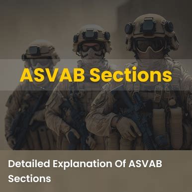 Asvab Sections Detailed Explanation For Beginners