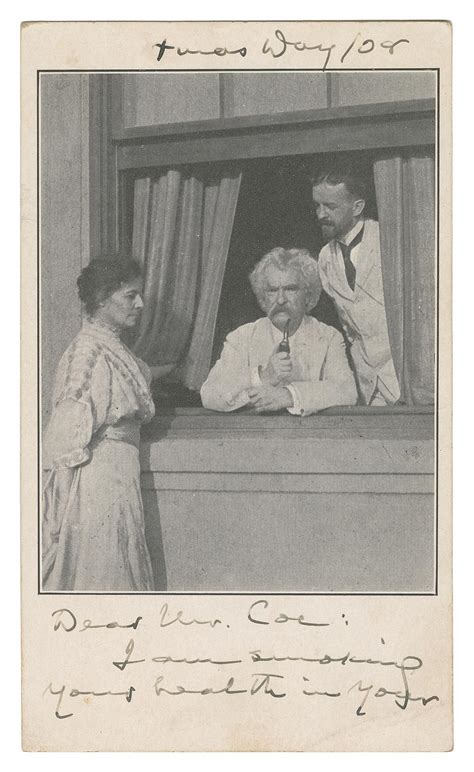 At Auction Clemens Samuel Langhorne Amp Quot Mark Twain Amp Quot Cabinet Card