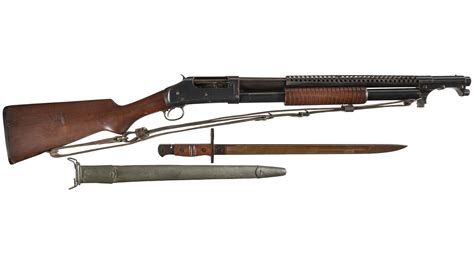 At Auction Wwi Winchester Model 1897 Trench Gun Shotgun
