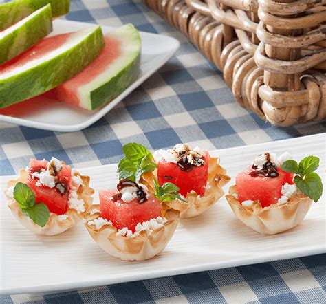 Athens Foods Watermelon Amp Feta Phyllo Cups