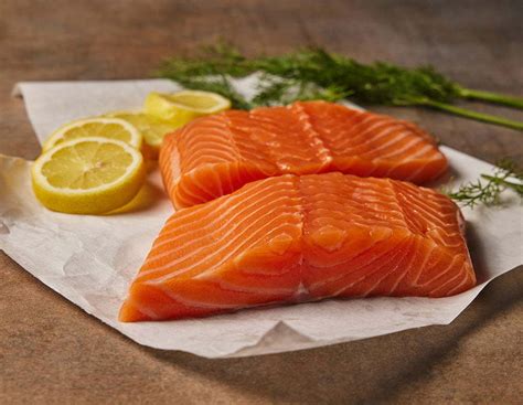 Atlantic Salmon Fillets 6 Oz 2 Pack Premium Atlantic Salmon