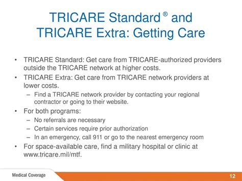 Attention Presenter To Ensure That Those Using Tricare Get The Most Up