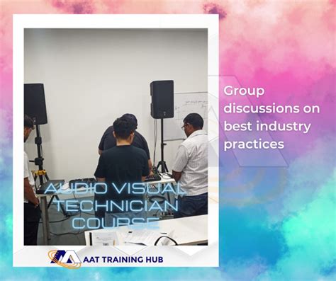 Audio Visual Technician Course Aat Training Hub Pte Ltd Wsq Courses