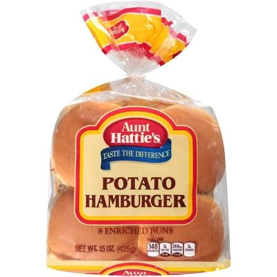 Aunt Hattie S Potato Ham Buns 15Oz 8Ct Target