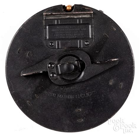 Auto Ordanance 50 Caliber Thompson Drum Magazine Sold At Auction On