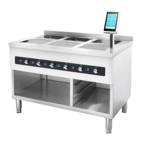 Automatic Cooking 6 Burners Commercial Induction Cooker Lt B300vi E235
