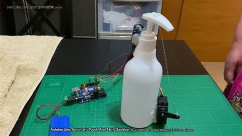 Automatic Hand Sanitizer Dispenser Using Arduino Electrical