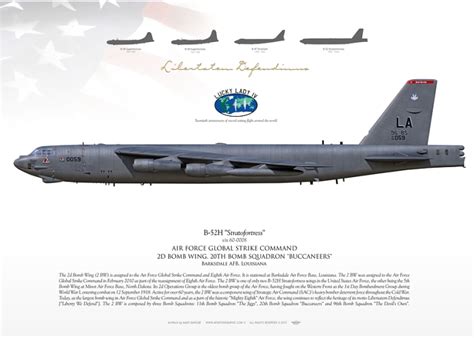 B 52H Stratofortress 2 Bw 20 Bs Mb 39