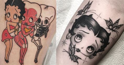 Baby Betty Boop Tattoos