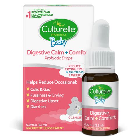 Baby Digestive Calm Comfort Probiotic Drops Culturelle
