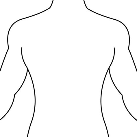 Back Outline For Tattoo Png