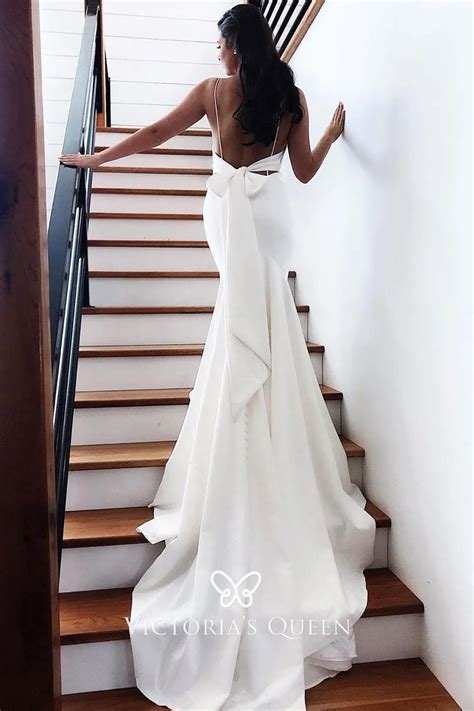 Discover Stunning Backless Wedding Dress with Train Ideas for Your Big Day