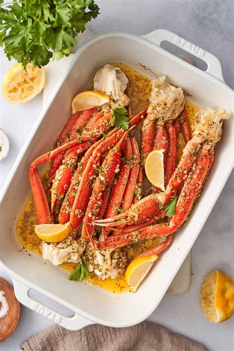 Baked Snow Crab Legs