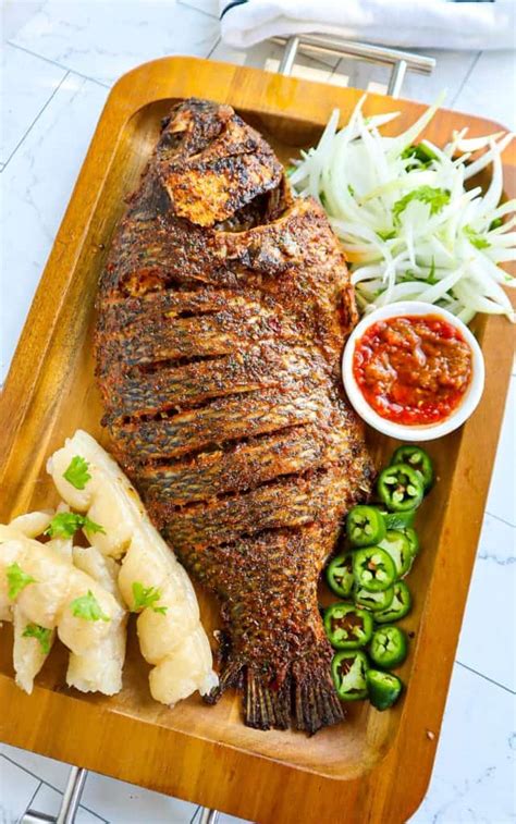 Baked Whole Tilapia