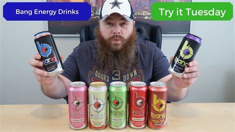 Bang Energy Drinks Try It Tuesday Beardly Honest