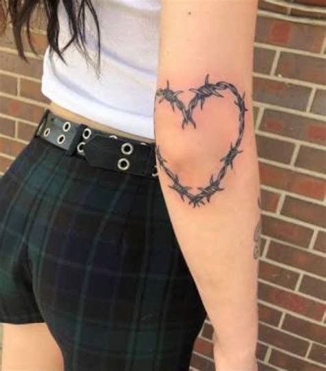 Barbed Wire Heart Tattoo Artofit